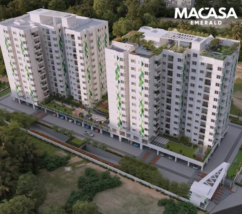 Macasa Emerald ongoing luxury apartments by Mana Projects - Premium residential development with modern architecture and world-class amenities in Bangalore